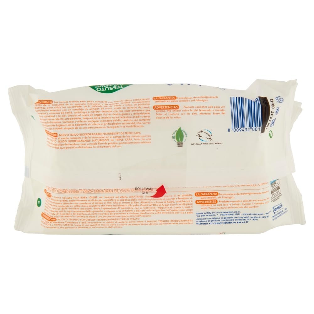 Салфетки Baby Wipes 2 упаковки X 72 + Очищающие салфетки Tribute Mom 10 штук, фото №8