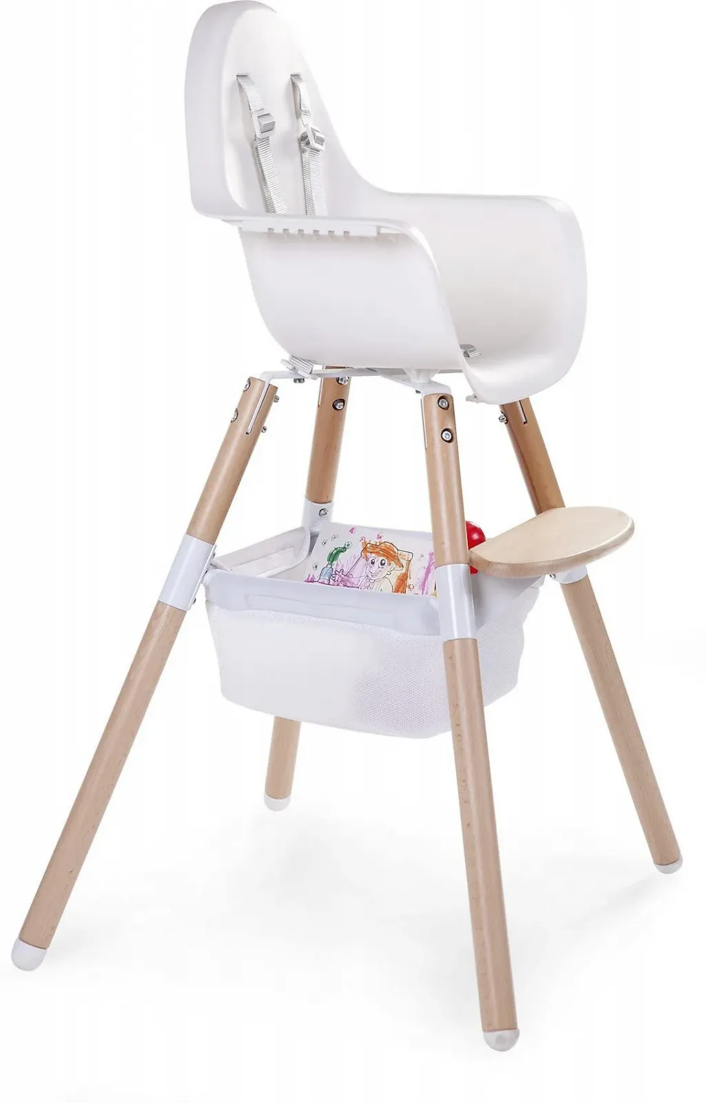 Органайзер Childhome CHILDWOOD EVOLU 2 SANDWICH MESH Белый, фото №4