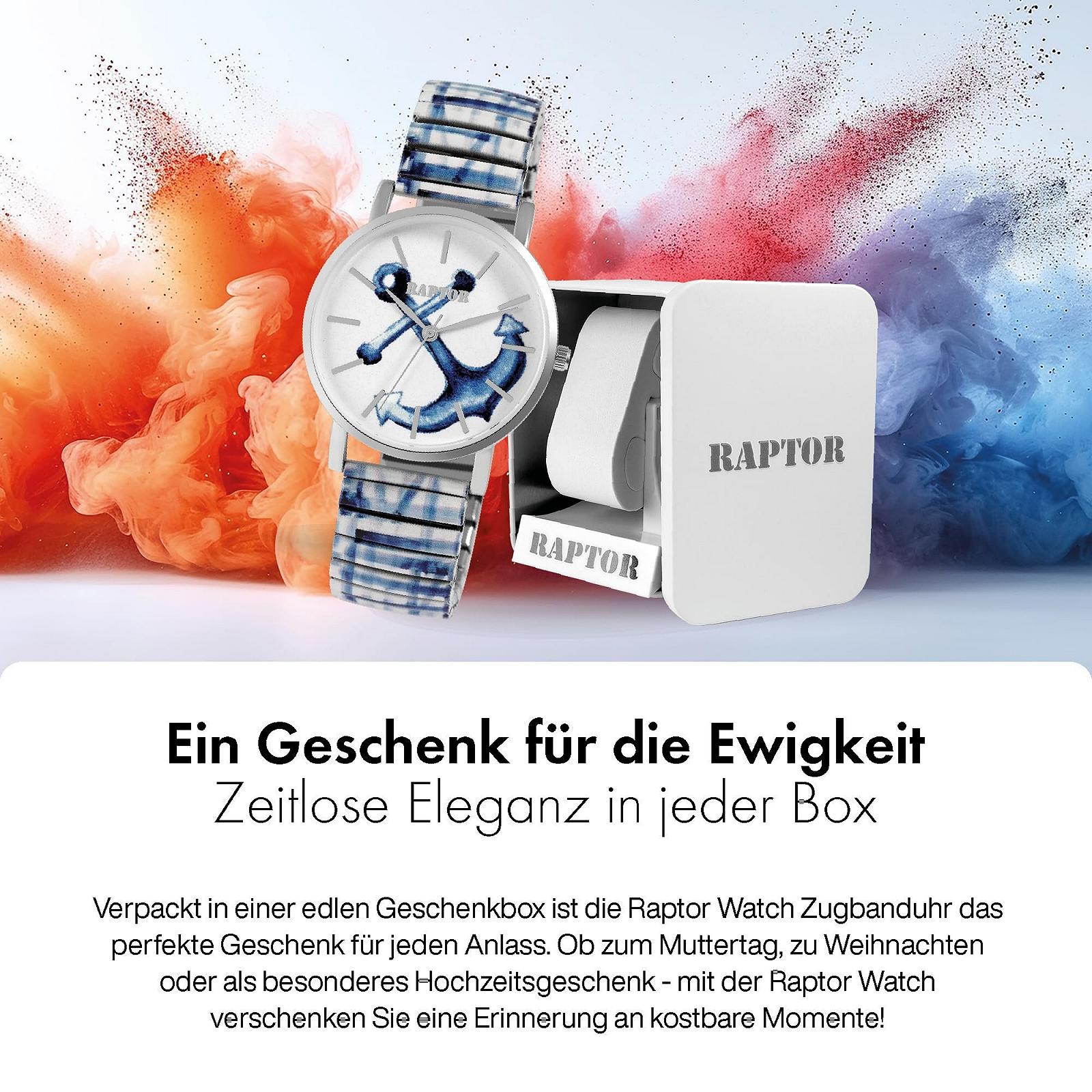 Жіночий годинник Raptor Colourful Edition нержавіюча сталь, кольоровий принт, фото №6 Жіночий годинник Raptor Colourful Edition нержавіюча сталь, кольоровий принт, фото №6