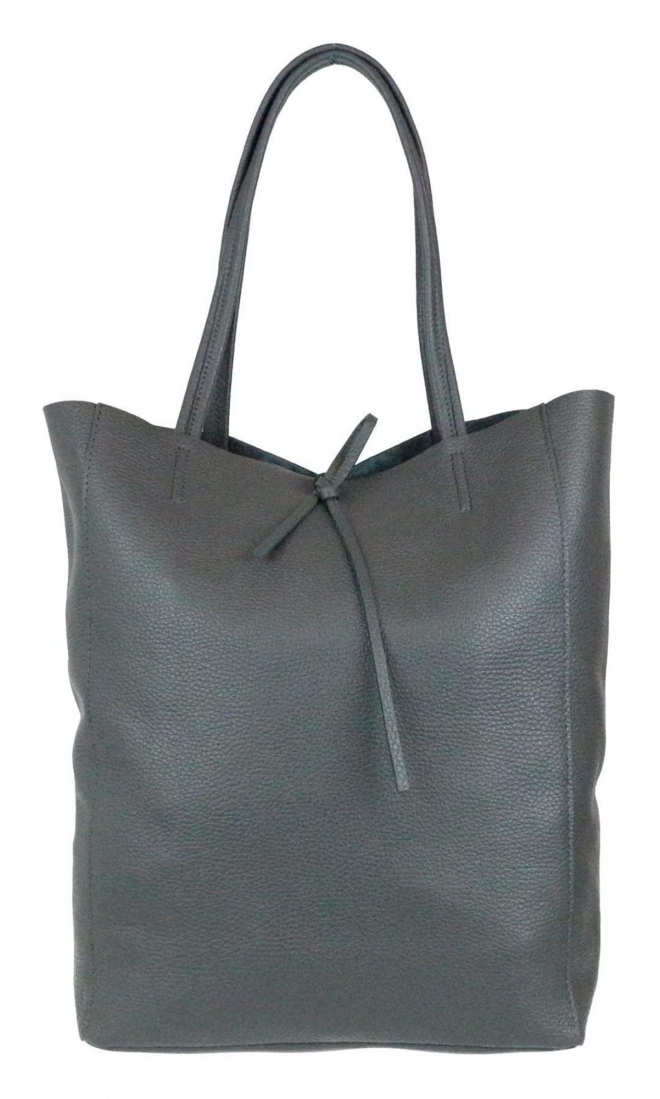 Женская сумка с открытой ручкой Girly Handbags из натуральной кожи, фото №1