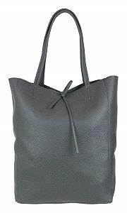 Женская сумка с открытой ручкой Girly Handbags из натуральной кожи - Фото 1