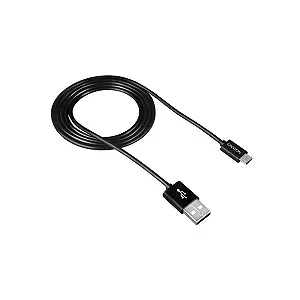 Кабель Canyon USB MicroUSB 1м Black (CNE-USBM1B) CNE-USBM1B - Фото 1