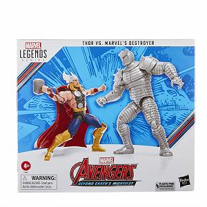 Фігурки Marvel Hasbro Legends Series Тор проти Руйнівника Марвел, 60-річчя Месників synthetic.ua - Фото 1