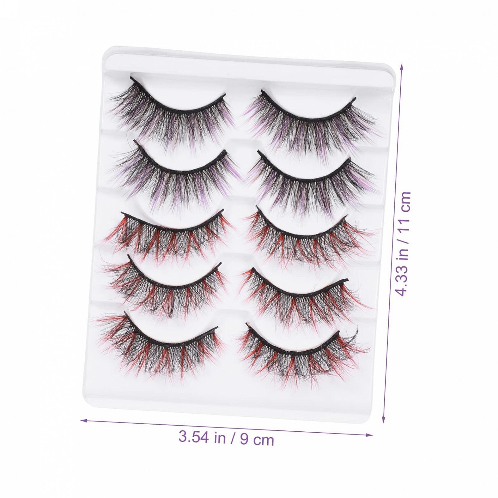 Штучні вії Angoily Фарбовані 8D 10 пар, фото №3 Штучні вії Angoily Фарбовані 8D 10 пар, фото №3