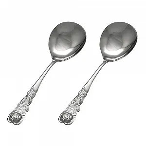 Ложка для сливок GRÄWE Набор 2 шт Rose Decor - Фото 1