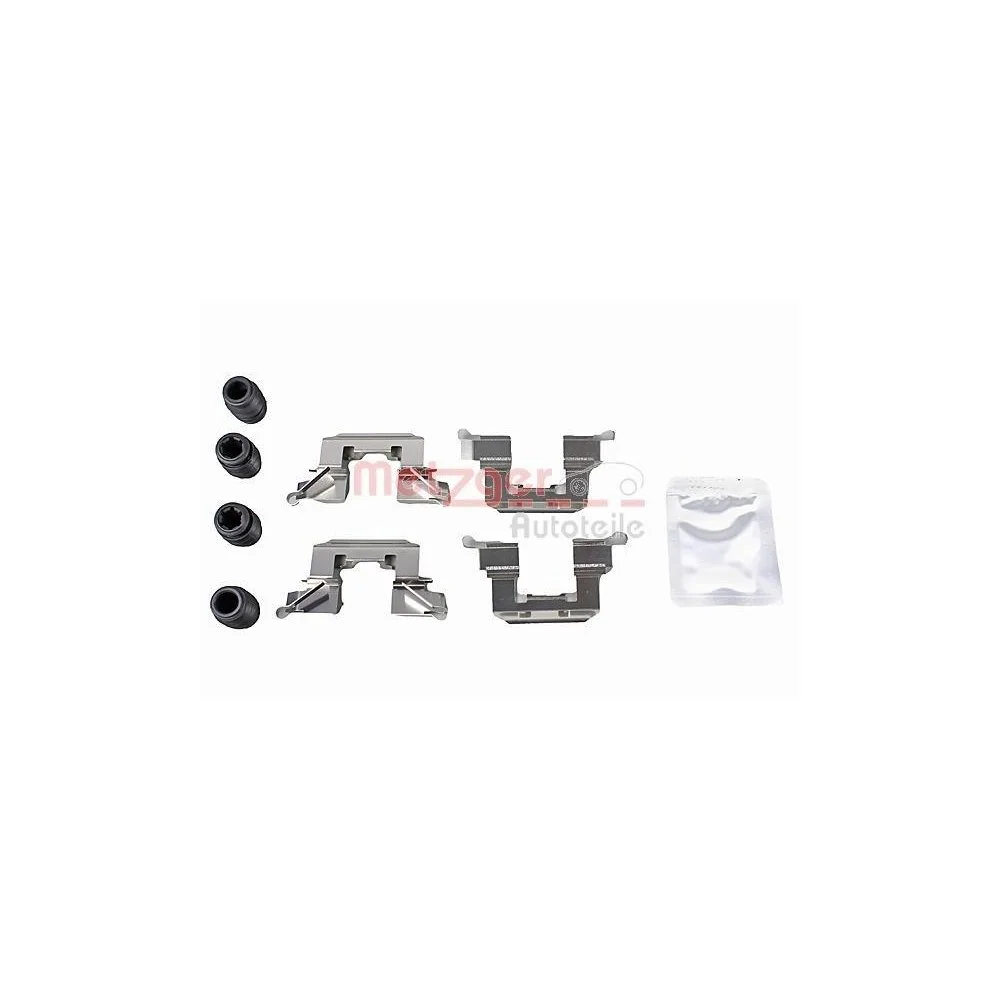 Комплект принадлежностей, тормозные колодки METZGER GREENPARTS 109-0062 передняя ось, фото №1