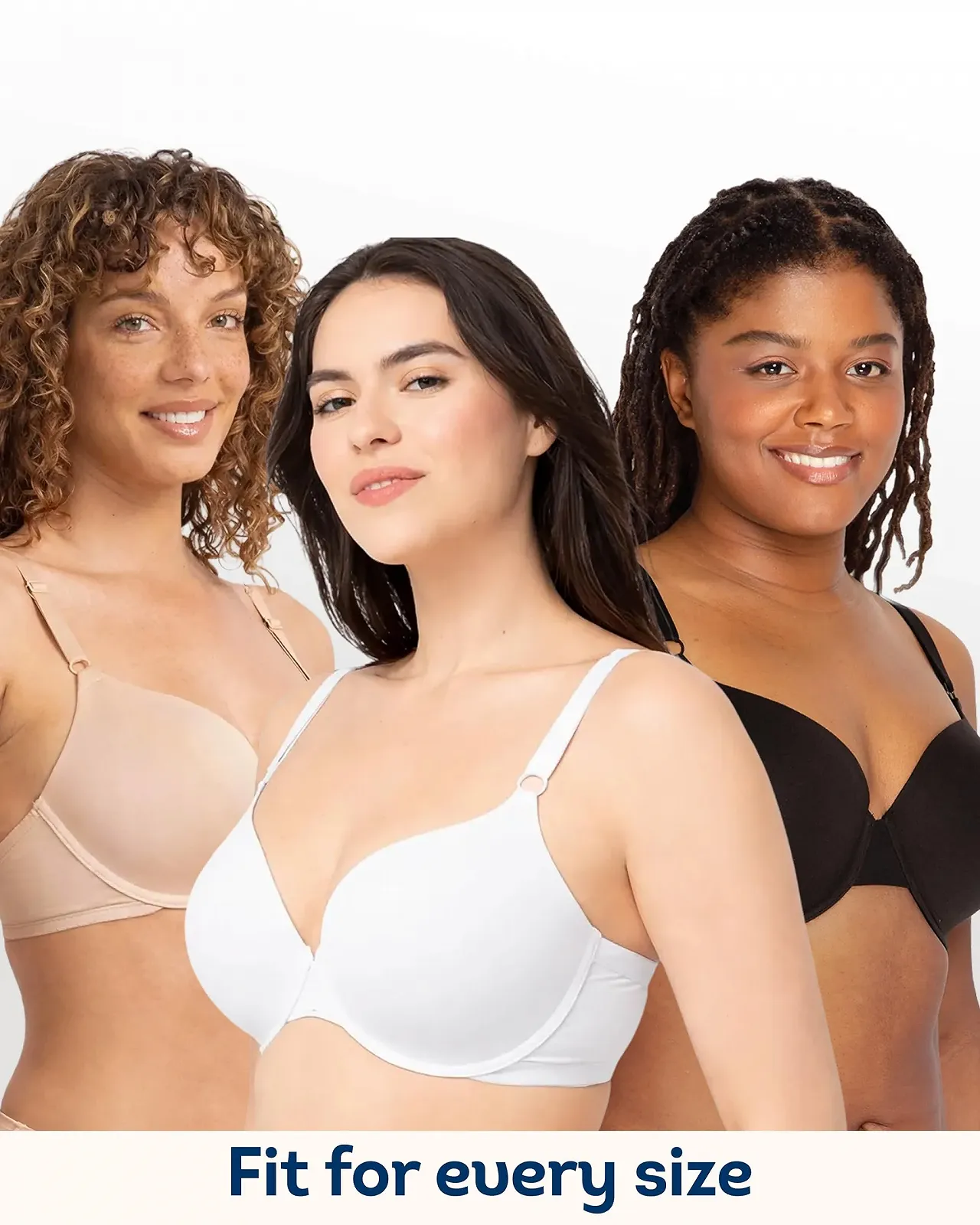 Бюстгальтер Fruit of the Loom T-Shirt Bra упаковка 3 шт., фото №6