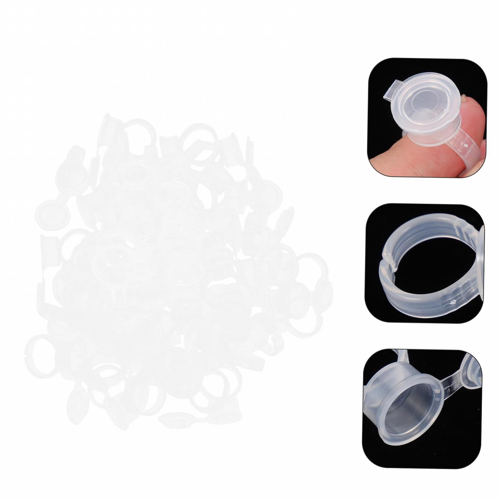 Кольца для клея Angoily 150 шт. для наращивания ресниц, фото №4 Кольца для клея Angoily 150 шт. для наращивания ресниц, фото №4