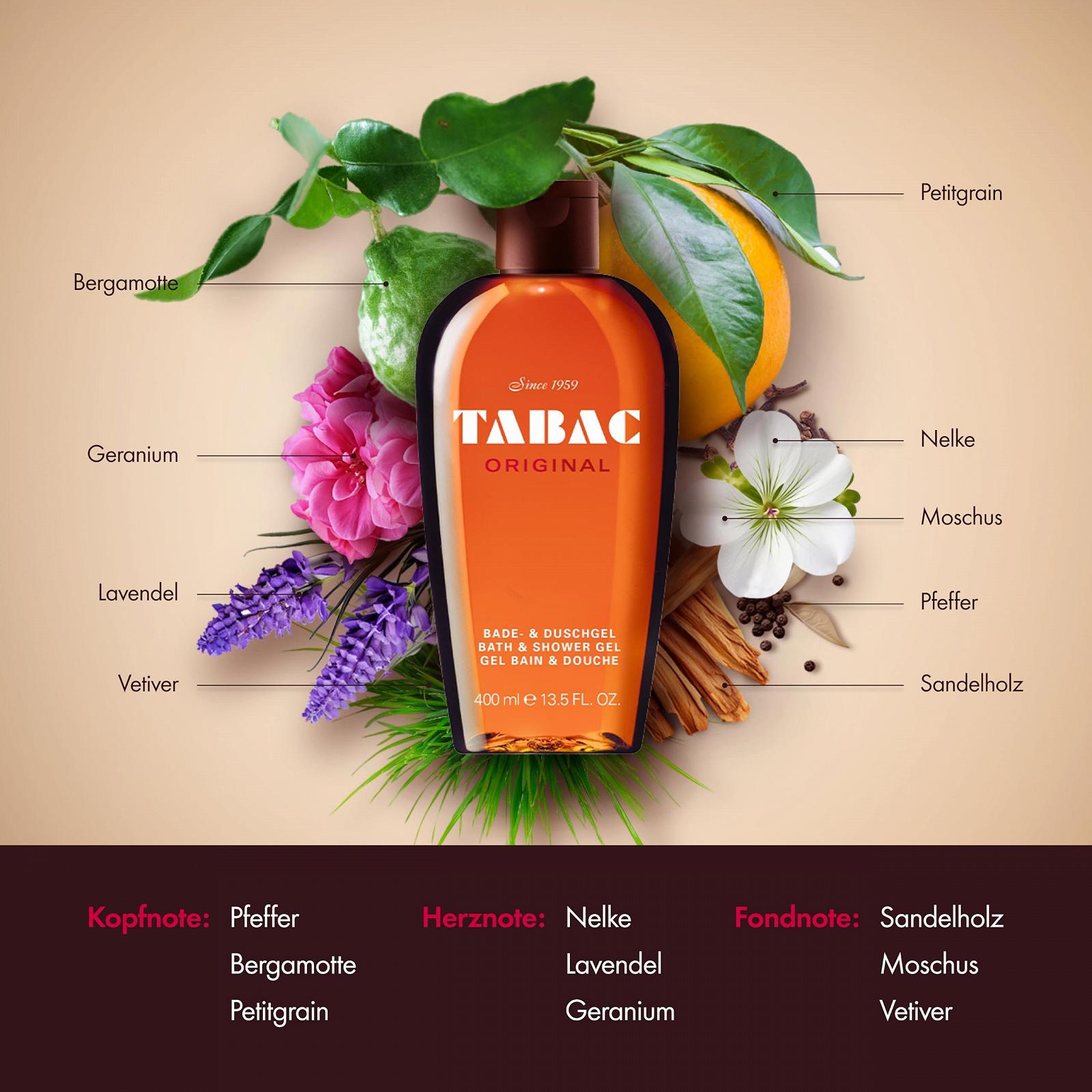 Гель для душа Tabac Original Value Pack 2 x 400 мл, фото №5