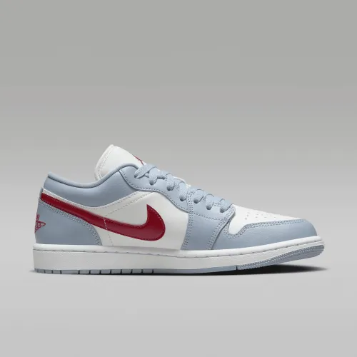 Кроссовки Jordan 1 Low Blue Whisper Dune Red (W) Размер 44.5, фото №3