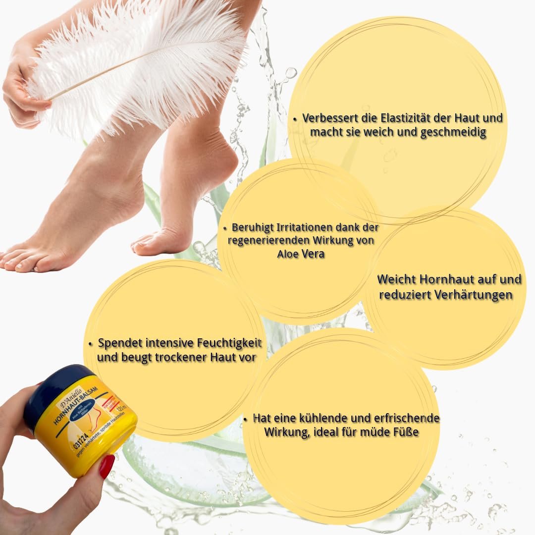 Бальзам для видалення мозолів D'Aniello з алое вера 125 мл, фото №4 Бальзам для видалення мозолів D'Aniello з алое вера 125 мл, фото №4