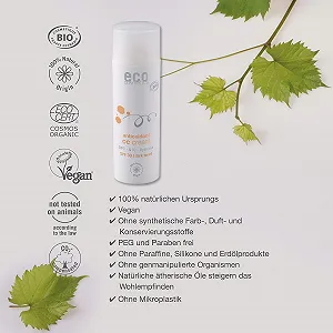CC-крем eco cosmetics Bio Tinted Dark OPC Q10 Гіалуронова кислота SPF 30 50 мл synthetic.ua - Фото 1