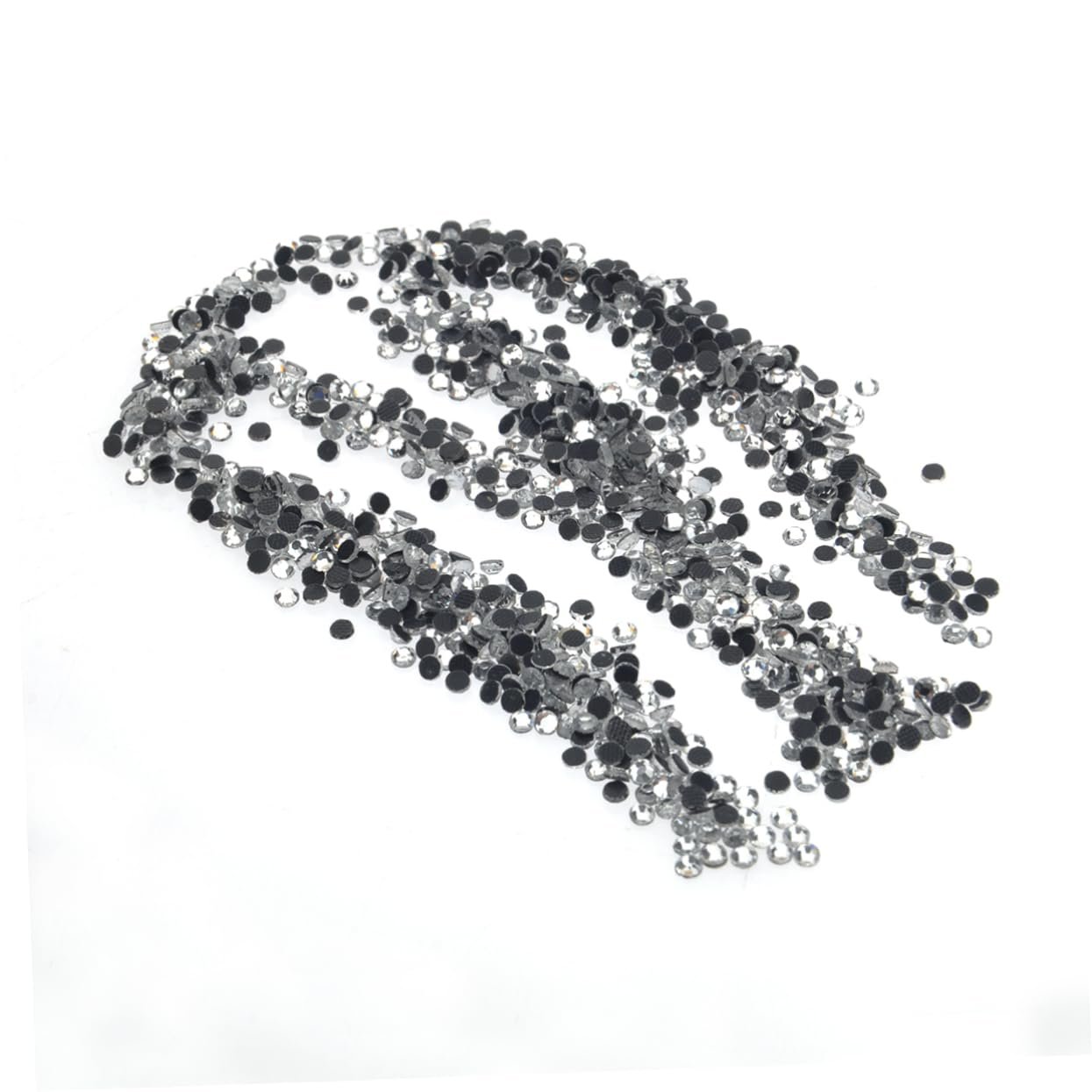 Стразы Healeved Crystal AB, смола, плоская задняя часть, 3 мм, фото №2