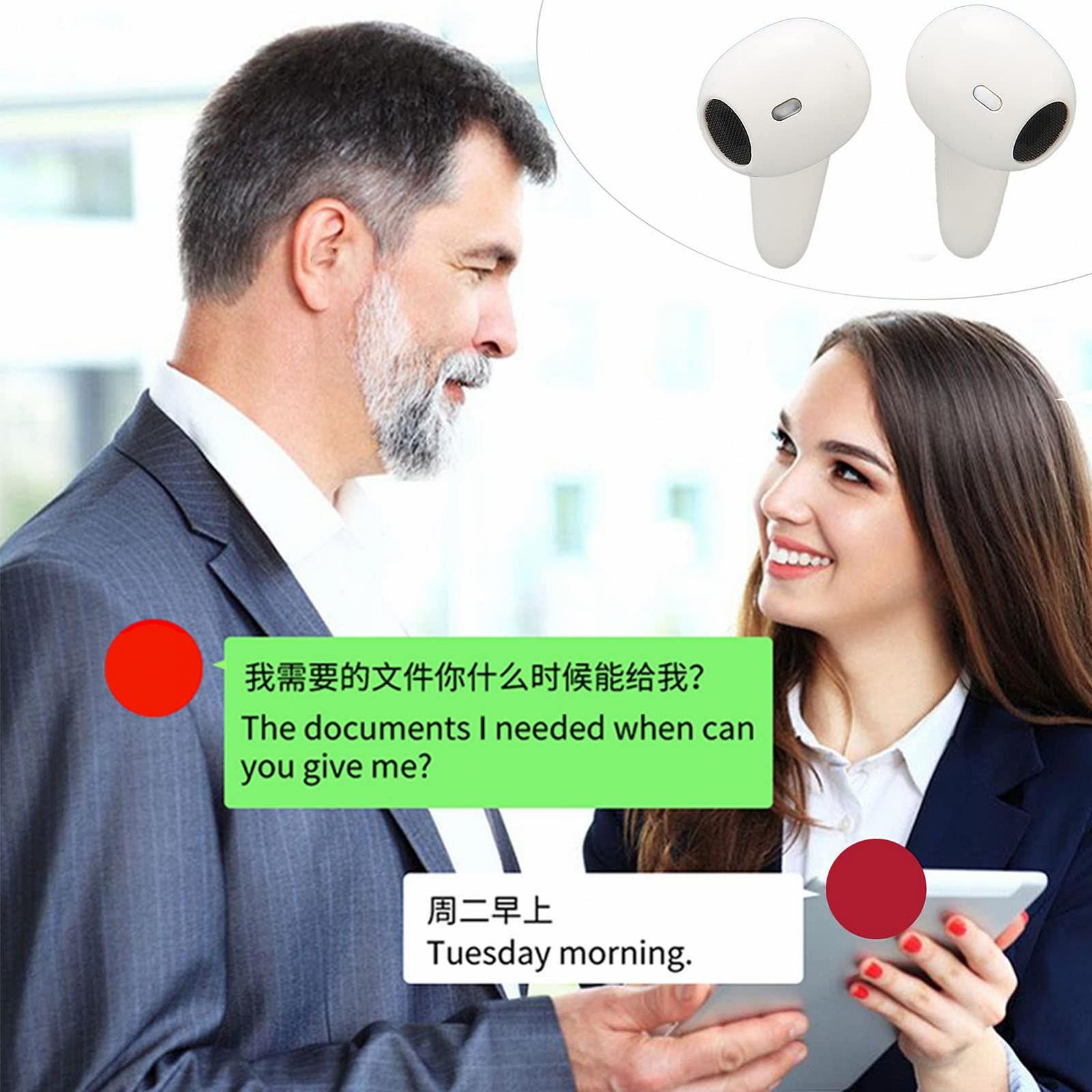 Навушники-перекладачі Bluetooth з шумозаглушенням 84 мови онлайн, фото №5 Навушники-перекладачі Bluetooth з шумозаглушенням 84 мови онлайн, фото №5