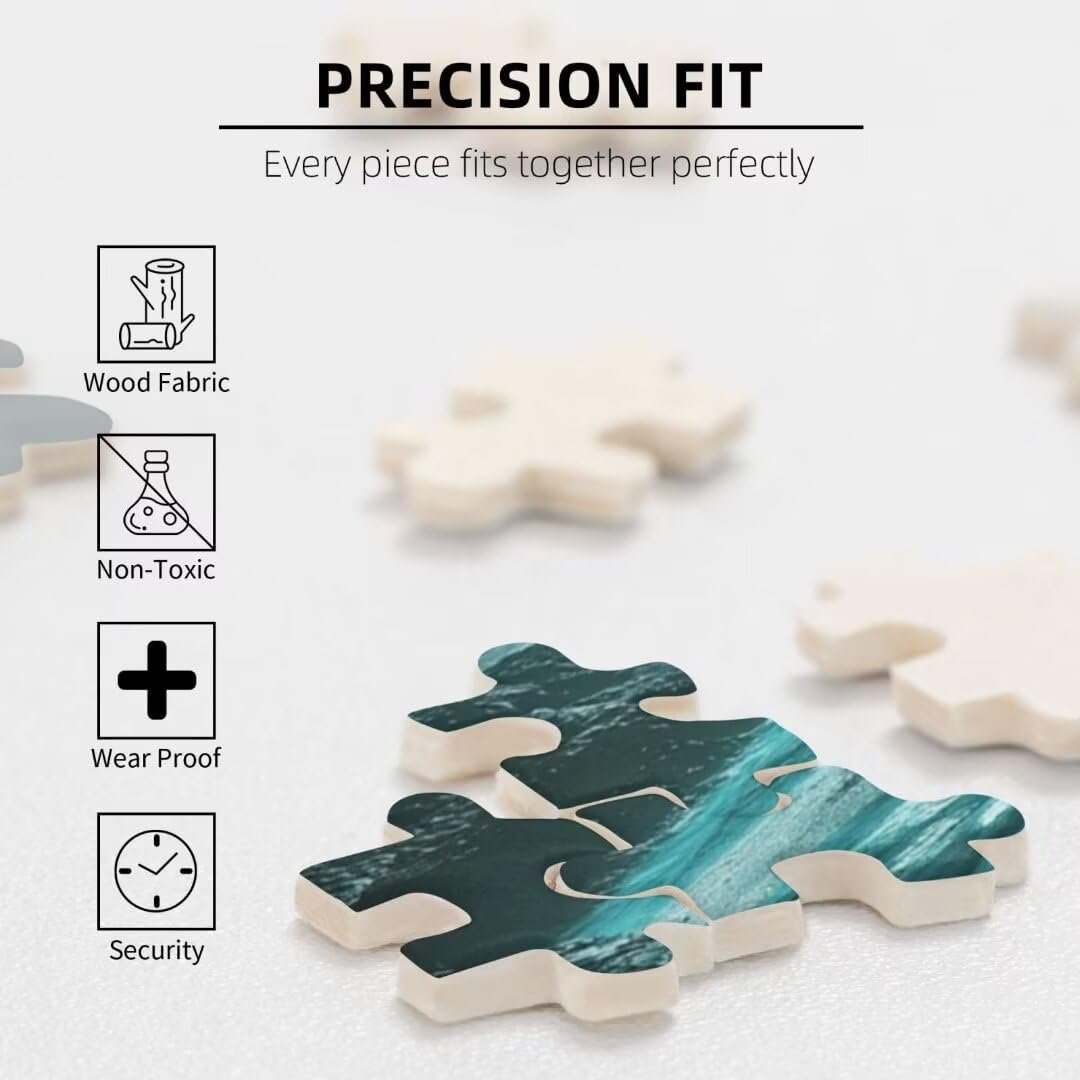 Пазл Model1499 Луна Пляж 2000 элементов деревянный 99 x 70 см в подарочной коробке, фото №5