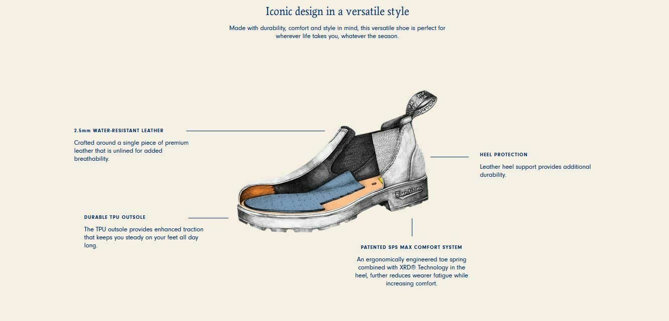 Челсі Blundstone Originals Low Cut Шкіряні черевики, фото №6