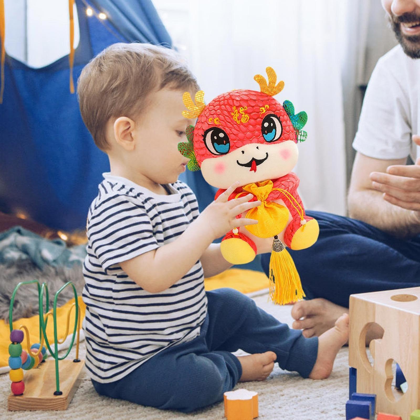 Плюшевая мягкая игрушка Mondneujahrsschlange из искусственной змеи 11-дюймовая для всех возрастных категорий, фото №7