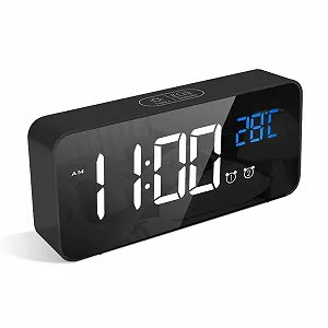 Цифровой будильник Latec с большим LED-дисплеем температуры - Фото 1