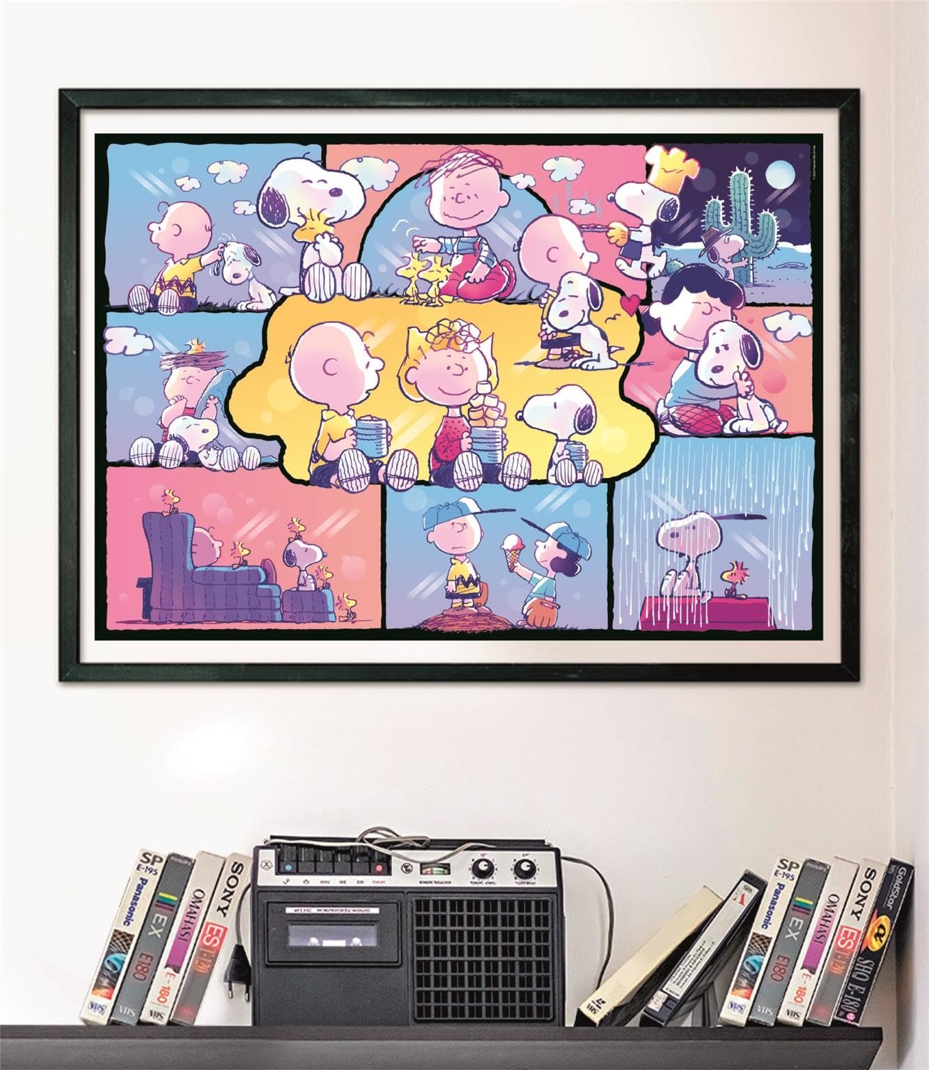 Пазл Clementoni Peanuts 1000 деталей компактна коробка 37070, фото №4