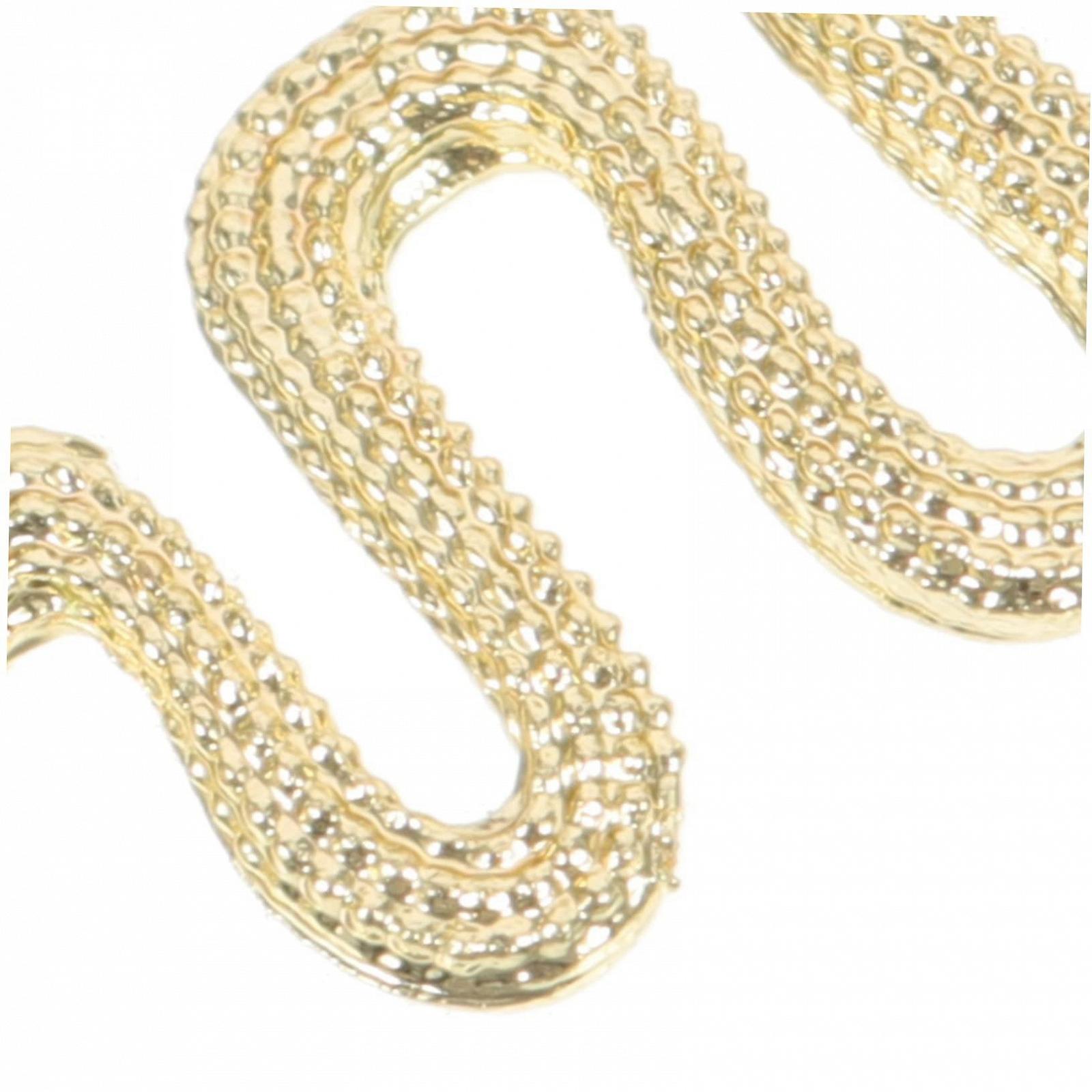 Стрази для манікюру, блискучі дизайн змії, золотистий колір для креативного декорування нігтів, фото №6