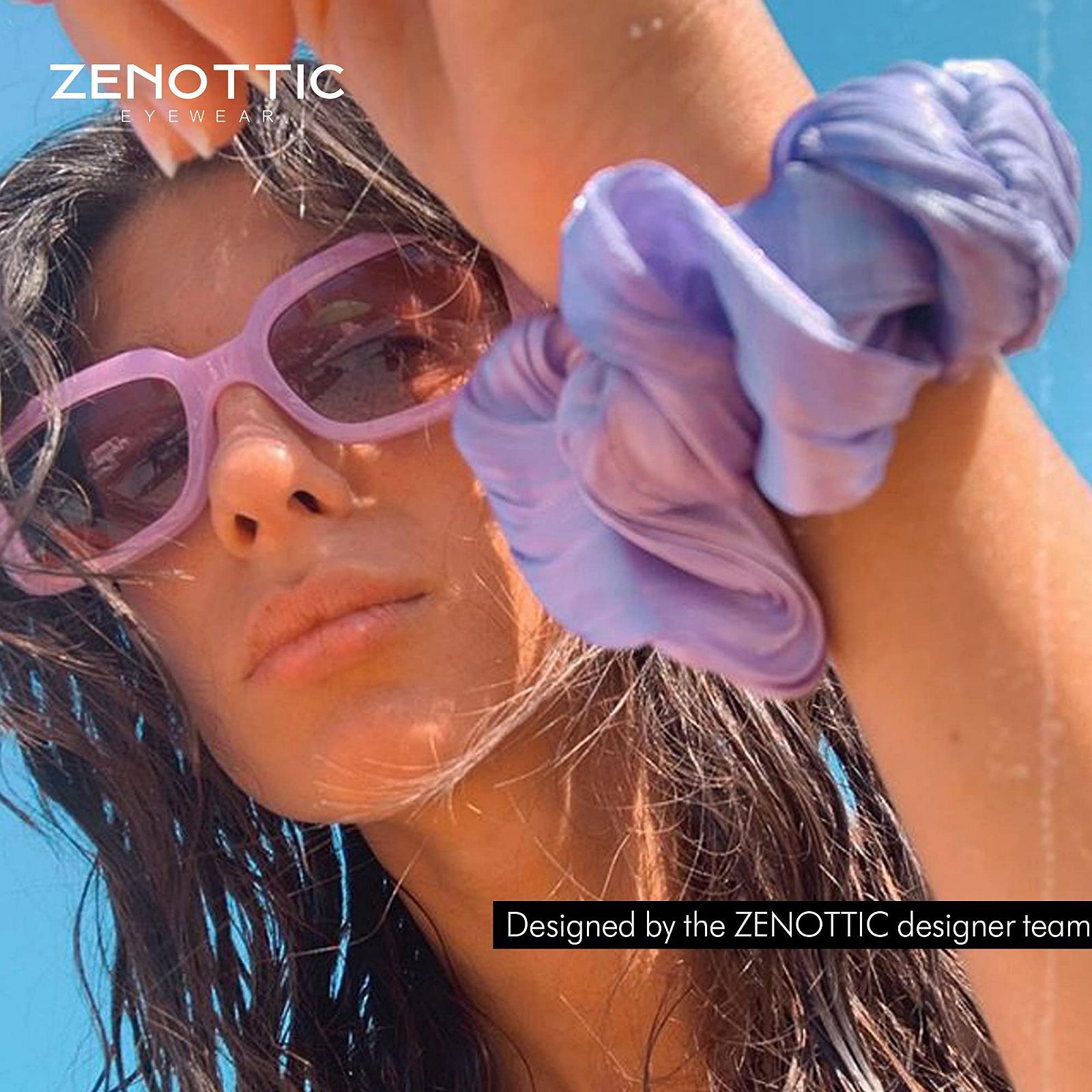 Сонцезахисні окуляри ZENOTTIC Ретро Класичні з лінзами PC та захистом UV400, фото №6 Сонцезахисні окуляри ZENOTTIC Ретро Класичні з лінзами PC та захистом UV400, фото №6