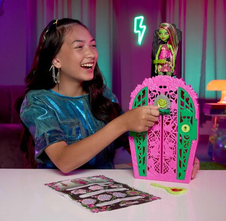Монстер Хай шафа Жахо-секрети Венера Monster High Skulltimate Secrets Doll Venus, фото №2