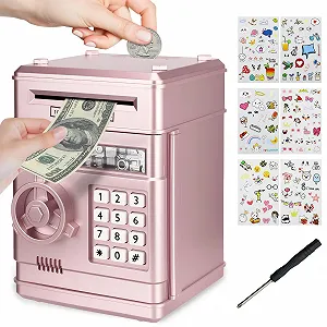Скарбничка-сейф дитяча Електронна з паролем Автоматична - Фото 1
