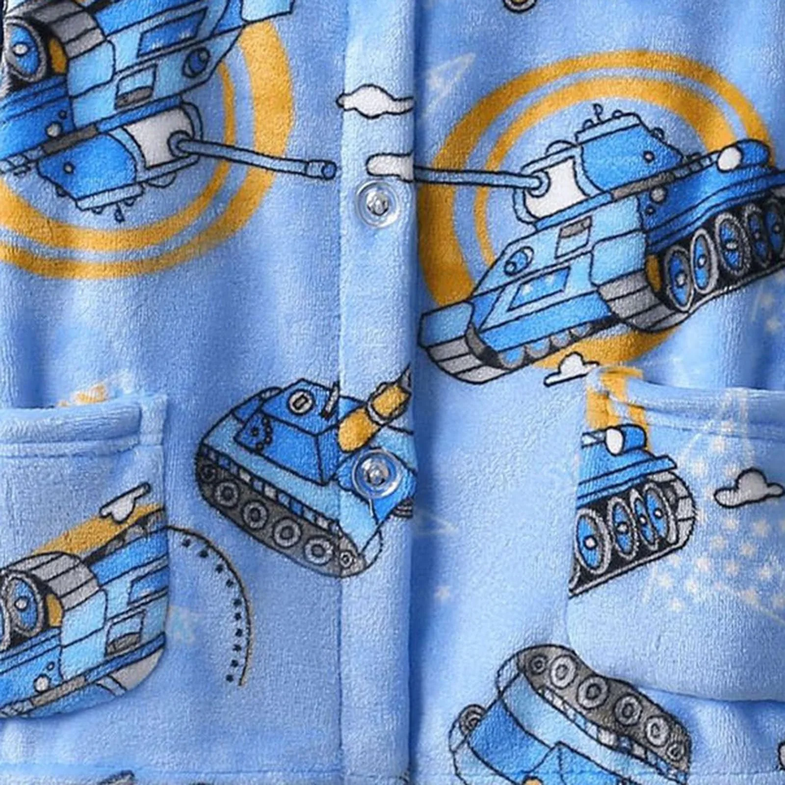 Піжама Дитяча Fluffy Мультяшний візерунок, фото №2 Піжама Дитяча Fluffy Мультяшний візерунок, фото №2