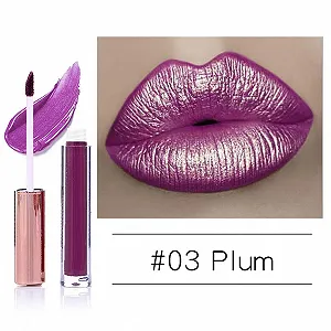 Матовый металлик Блеск для губ Стойкий Водостойкий Сильно пигментированный Не липкий Бриллиантовый блеск Жидкая помада Макияж для женщин (C) цена на synthetic.ua - Фото 1 Матовый металлик Блеск для губ Стойкий Водостойкий Сильно пигментированный Не липкий Бриллиантовый блеск Жидкая помада Макияж для женщин (C) synthetic.ua - Фото 1