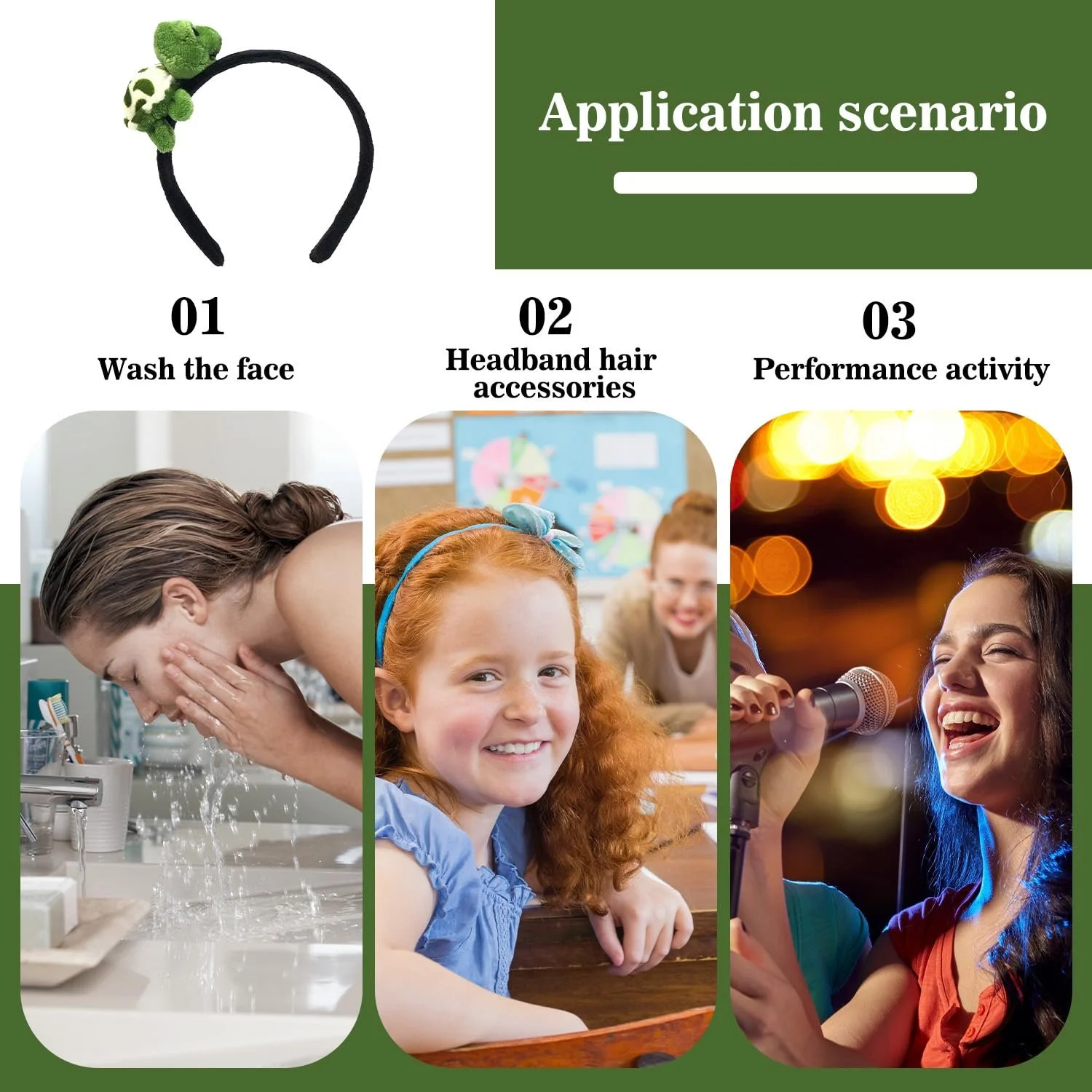 Плюшевый обруч на голову, фото №4