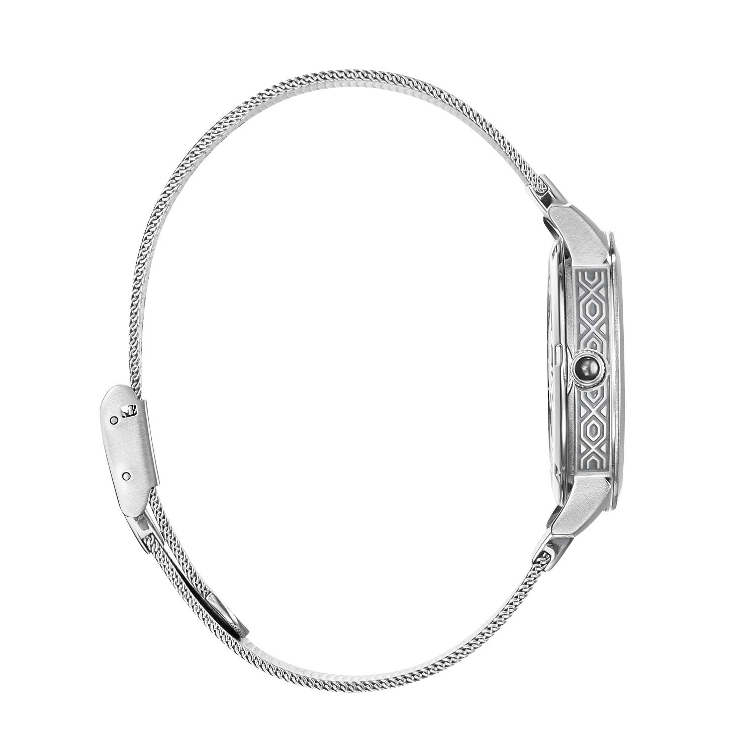 Жіночий годинник Thomas Sabo Turquoise WA0343-201-215-33 мм, сріблястий, браслет, фото №3