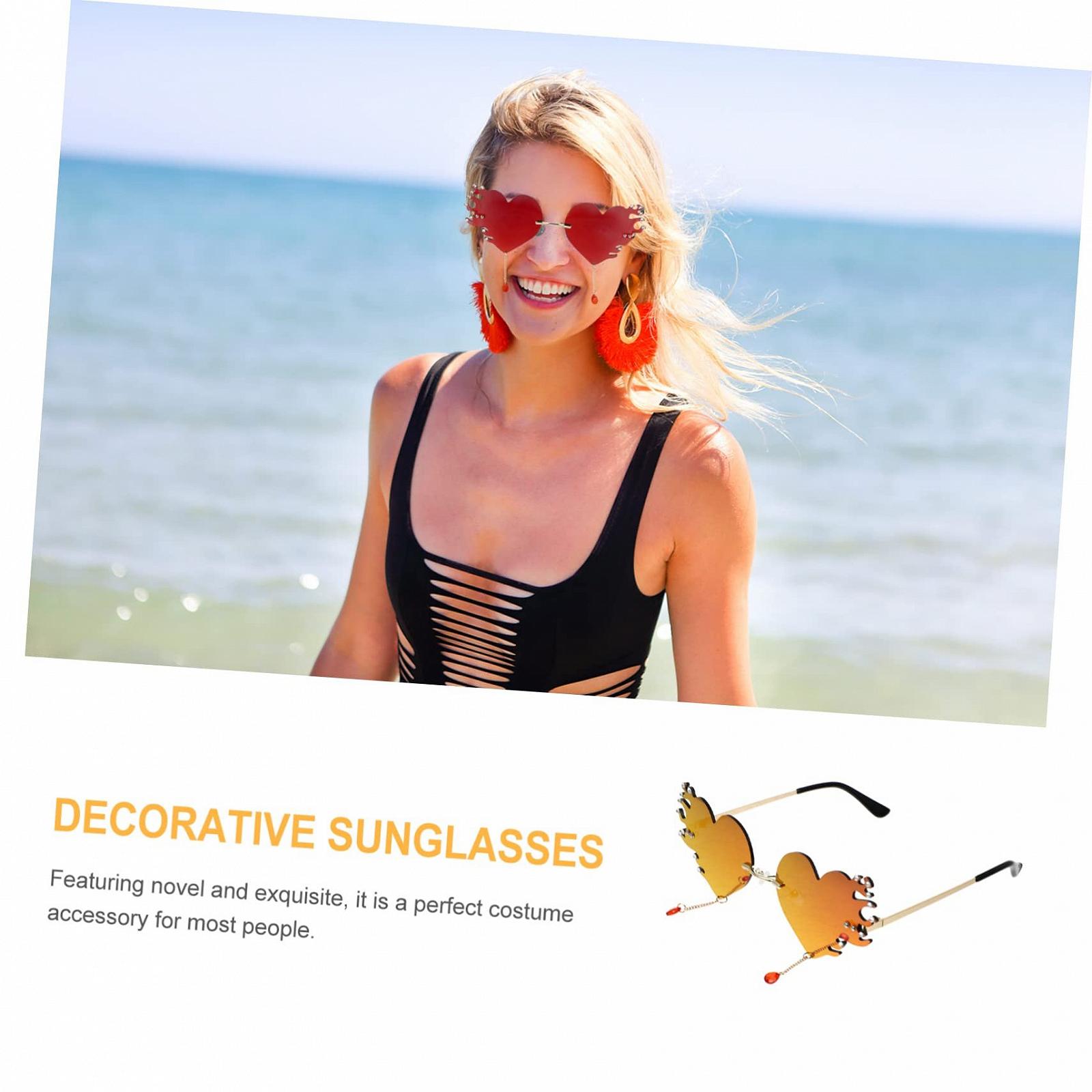 Сонцезахисні окуляри Серце PACKOVE Набір з 5 Модні, фото №9