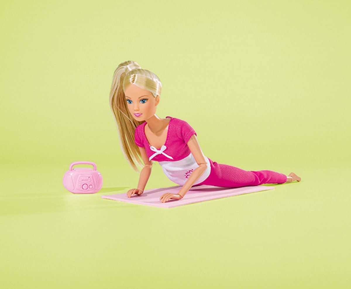 Лялька Steffi йога сучасний наряд з матом та аксесуарами, фото №2 Лялька Steffi йога сучасний наряд з матом та аксесуарами, фото №2