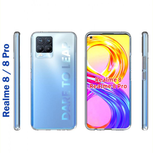 Чехол-накладка BeCover для Realme 8/8 Pro Transparancy 706936, фото №1