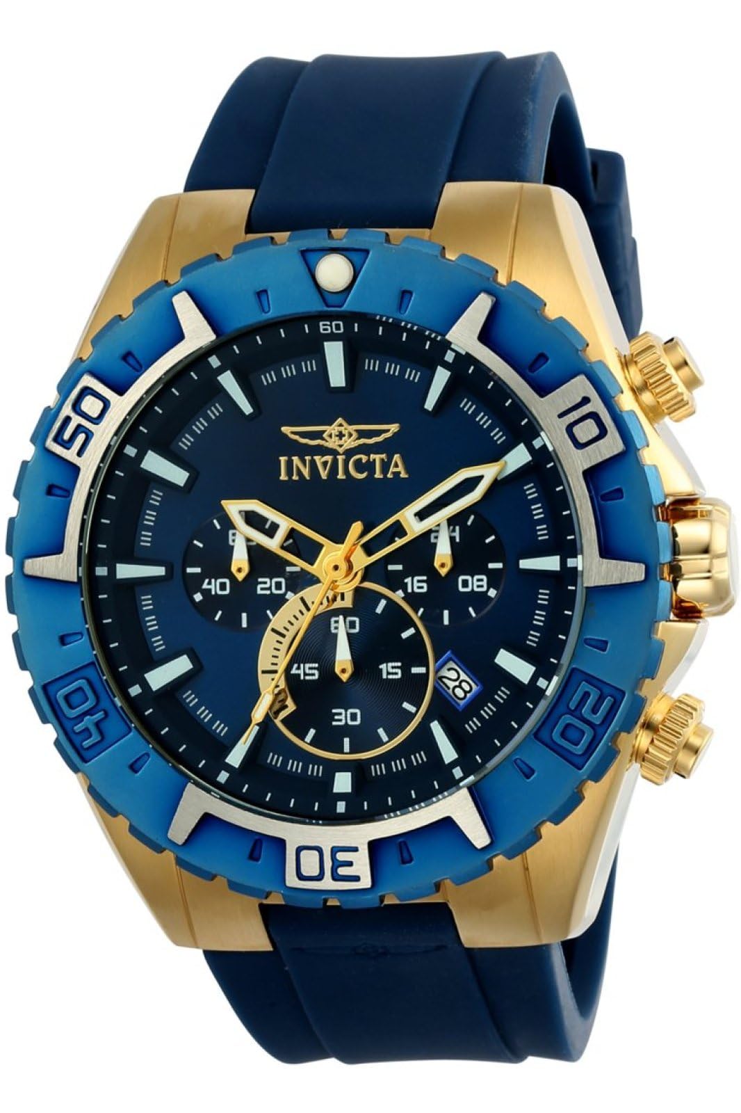 Годинник Invicta Aviator чоловічий із нержавіючої сталі кварцевий, фото №1 Годинник Invicta Aviator чоловічий із нержавіючої сталі кварцевий, фото №1
