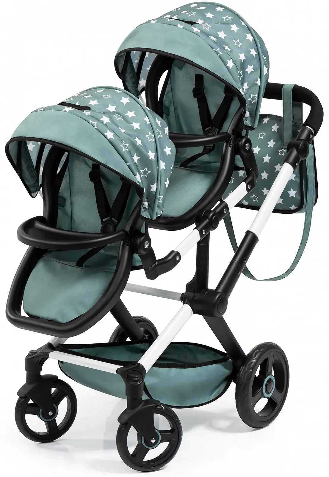 Коляска Bayer Design Twin XEO 26758AA / з сумкою та козирком / регульоване / Зелений, фото №1 Коляска Bayer Design Twin XEO 26758AA / з сумкою та козирком / регульоване / Зелений, фото №1