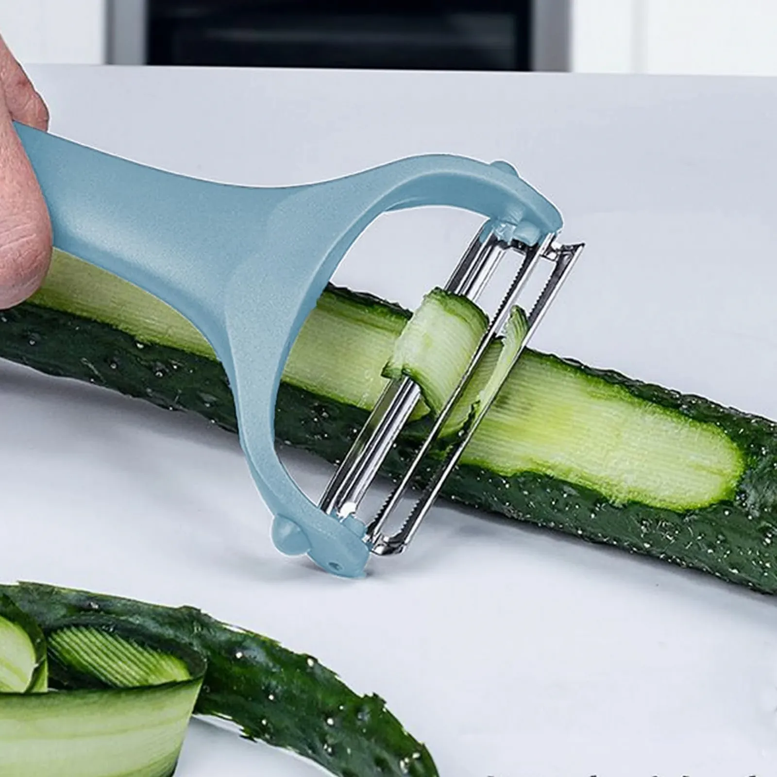 Терка для капусти для обробки капусти, овочева , кухонний помічник для приготування капусти, огірків, моркви, фото №8