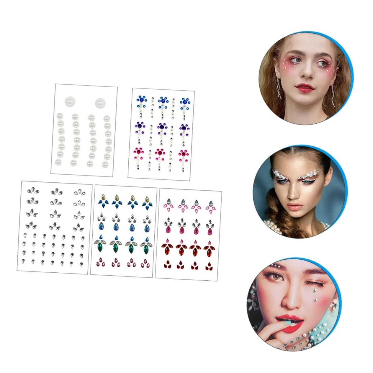 Стрази Самоклеючі для манікюру 15 шт., фото №3