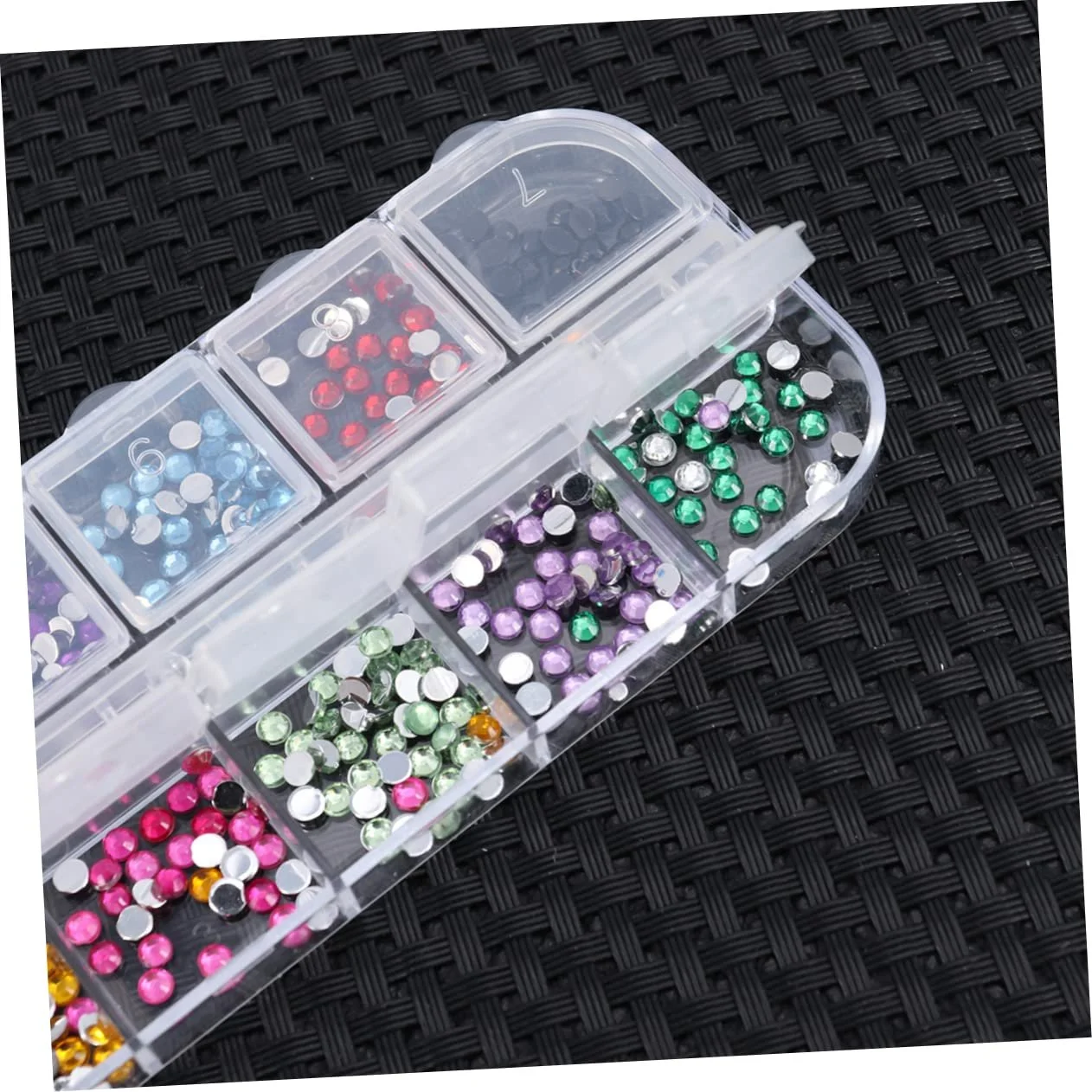 Голографические блестки Beavorty для ногтей, украшение для ногтей, точечные шармы для ногтей, стразы для ногтей, блестки для татуировки ногтей, неровные хлопья для ногтей, 12 шт, фото №3