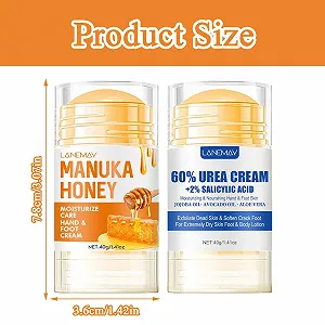 Крем для ног от мозолей и сухости с мочевиной и медом набор 2 шт. synthetic.ua - Фото 1