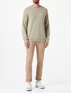 Вязаный свитер с круглым вырезом Wrangler для мужчин synthetic.ua - Фото 1