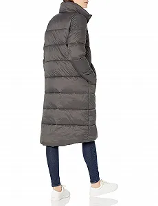 Легкое зимнее пальто-пуховик кокон Amazon Essentials, водоотталкивающее, на полной молнии synthetic.ua - Фото 1