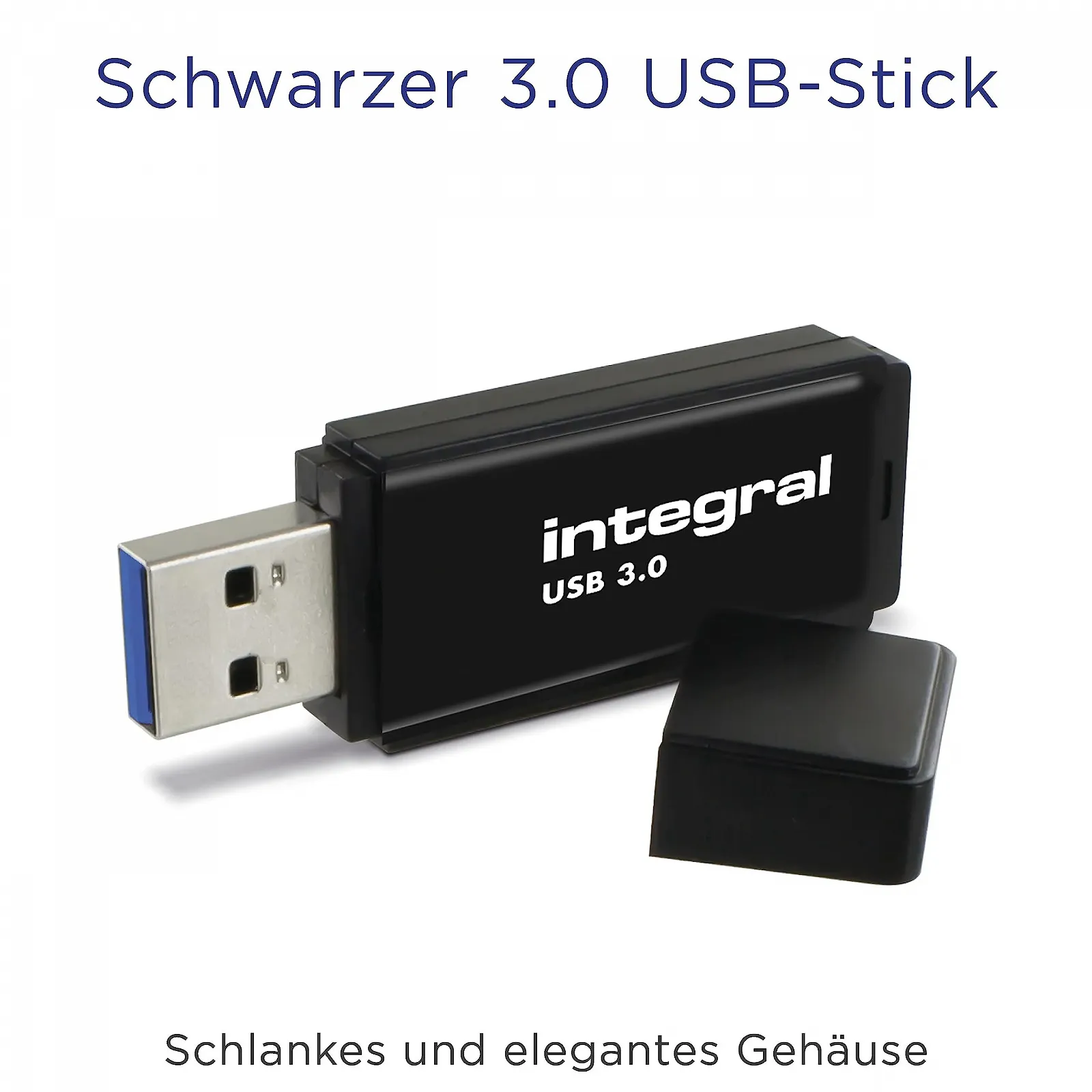 USB-флеш-накопичувач Integral 128 ГБ USB 3.0 Чорний, фото №3