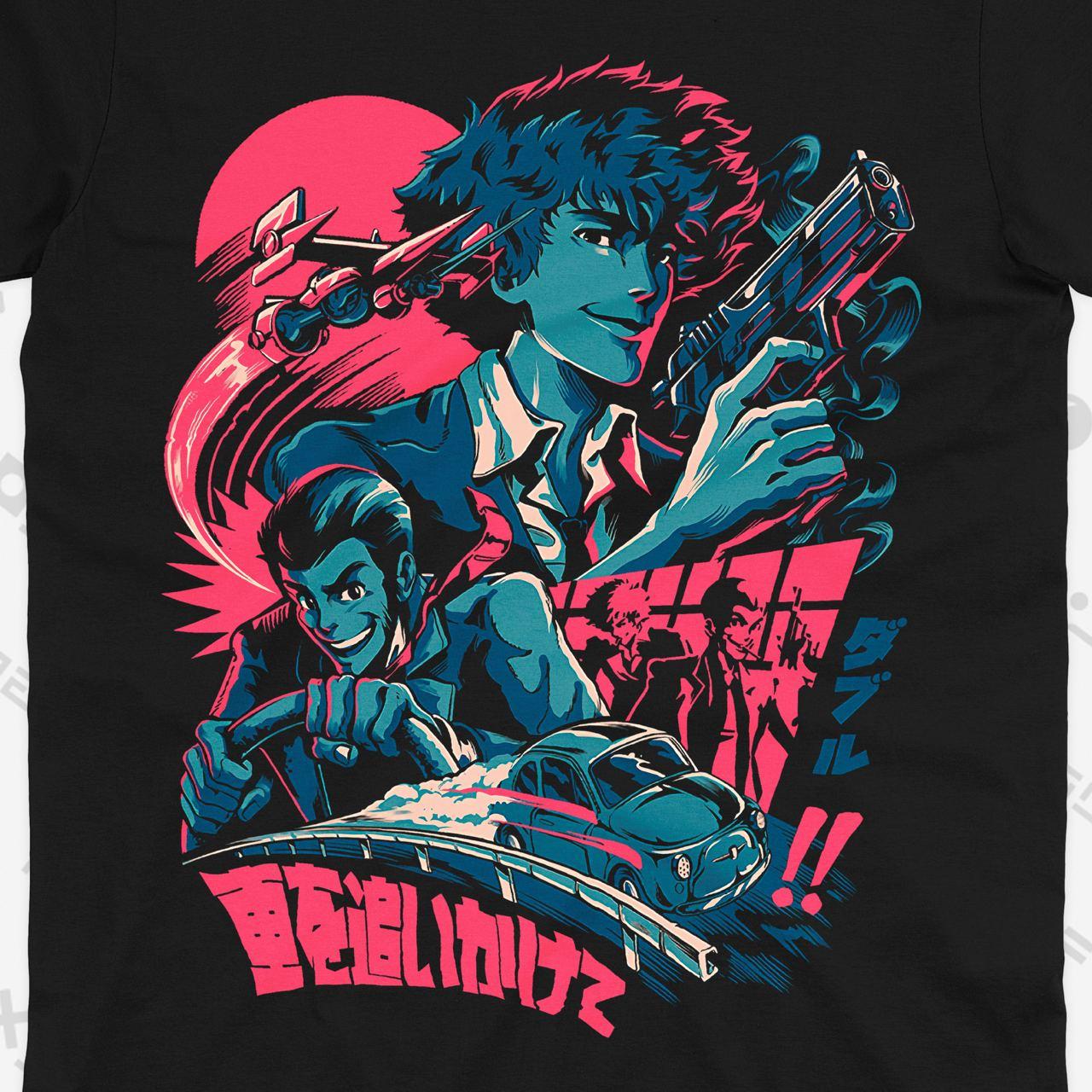 Футболка Аниме Ковбой Бибоп Cowboy Bebop TH189 M, фото №2