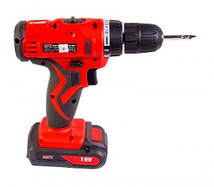 Дриль-шуруповерт акумуляторна MPT 18 В Li-ion 1.3 Аг 2 швидкості 0-400/1450 об/хв 10 мм АКБ кейс MCDT1823.A2 synthetic.ua - Фото 1