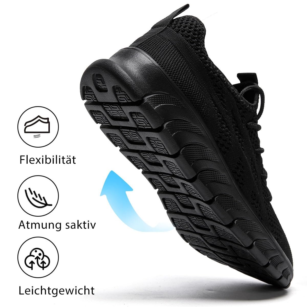 Кросівки LANGFEUU Чоловічі Кросівки для Бігу Тенісні Кросівки Спортивне Взуття Повсякденне Взуття для Бігу Легкі Дихаючі Кросівки для Ходьби Фітнес Взуття для Бігу на Відкритому Повітрі 39-46 EU, фото №4 Кросівки LANGFEUU Чоловічі Кросівки для Бігу Тенісні Кросівки Спортивне Взуття Повсякденне Взуття для Бігу Легкі Дихаючі Кросівки для Ходьби Фітнес Взуття для Бігу на Відкритому Повітрі 39-46 EU, фото №4