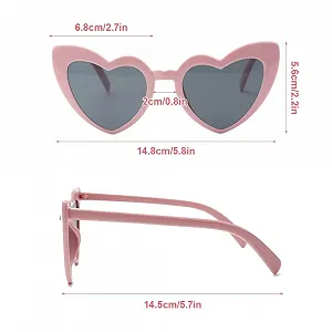 Солнцезащитные очки в форме сердца YANGUN, 9 шт. synthetic.ua - Фото 1