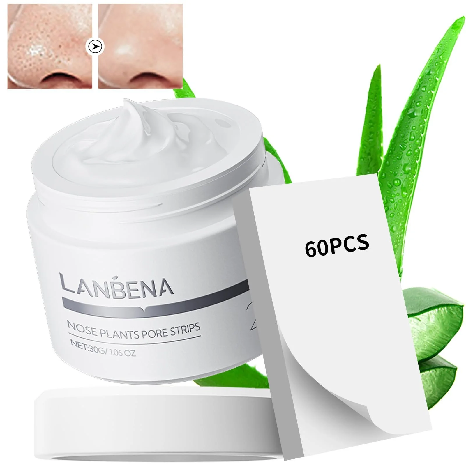 Маска для обличчя Mererke Pretty Blackhead Remover Black Mask Charcoal, фото №1