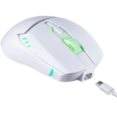 Мышка Defender Stix GM-009 LED Wireless White (52009), фото №3 Мышка Defender Stix GM-009 LED Wireless White (52009), фото №3