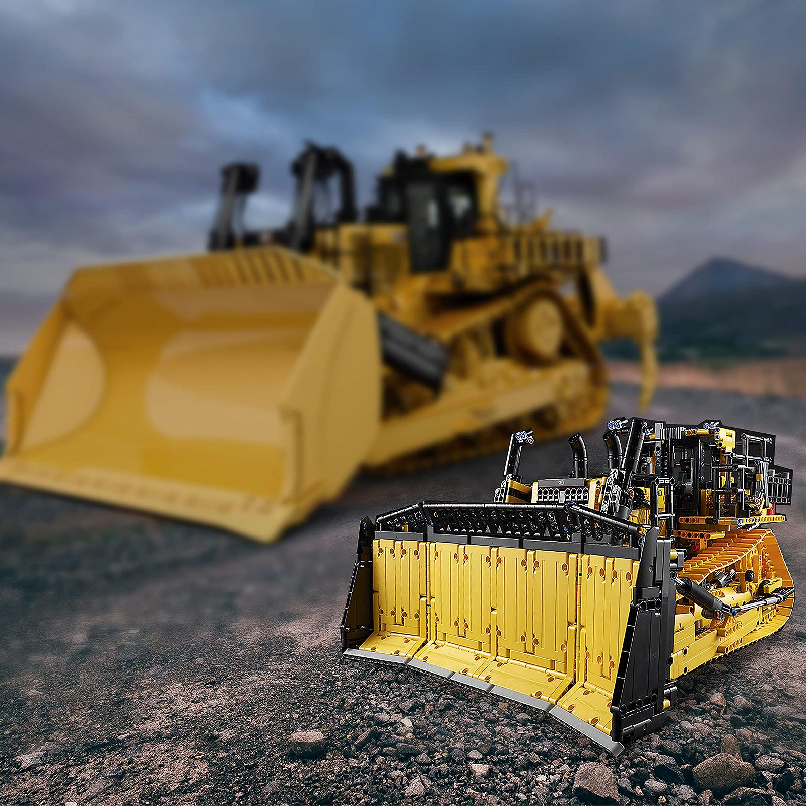 Конструктор Lego Technic 42131 з дистанційним керуванням дорожній каток Cat D11 Bulldozer для дорослих RC Car, фото №7